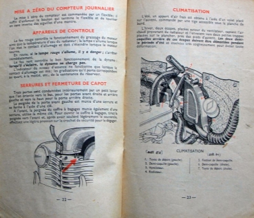Renault 4 CV Owner Manual 1949 (4433)